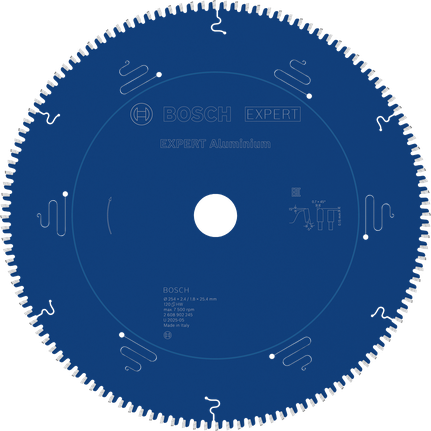 BoschEXPERT 铝制圆锯片 254 毫米 T120。